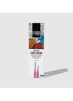 Furr FURR Complete Grooming Pack for Women | Body, Bikini & Face Razor, and Shaving Foam Combo | 1. Body Shaving Razor with Vitamin E & Aloe Vera Pad, 2. Bikini Line Razor with safety blade, 3. Dual Head Face Razor with German Blades, 4. Moisturizing Shaving Foam for Sensitive Skin - Pack of 4  - Image 4