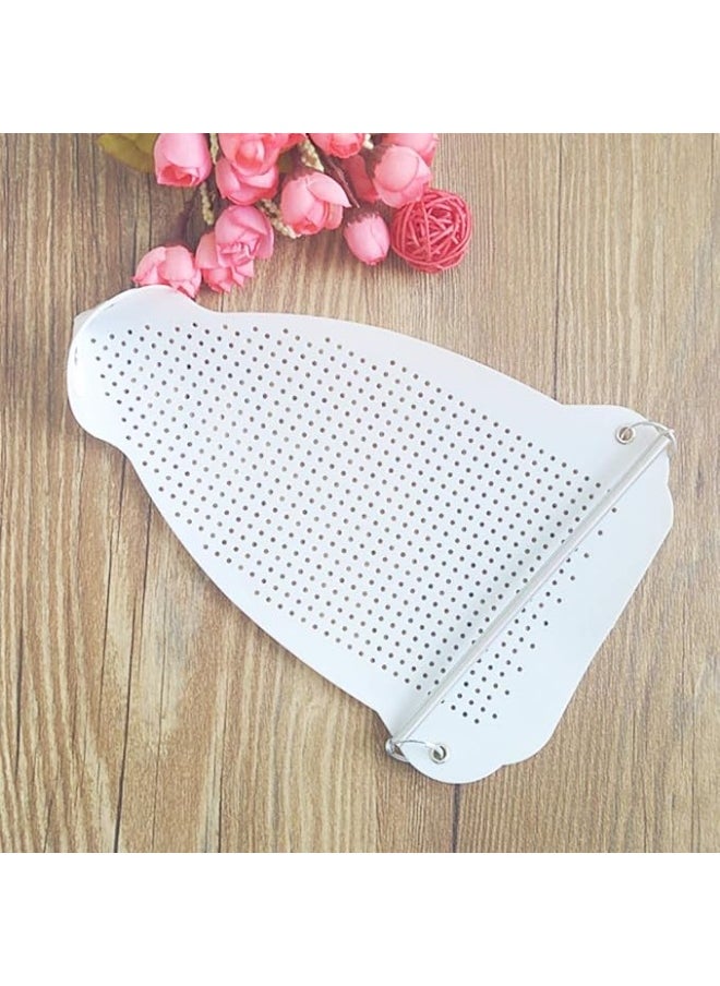 Mawan NA Iron Shoe Cover Teflon Iron Plate Cover Iron Heat Protector Iron Sole Shield for Electric Iron Protect Cloth Fabrics  - Image 1