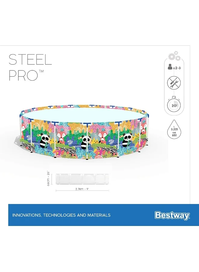 Bestway Steel Pro Frame Pool 274 x 66cm