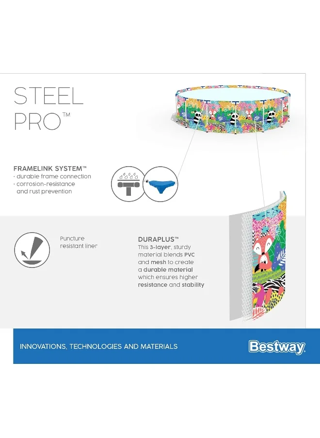 Bestway Steel Pro Frame Pool 274 x 66cm