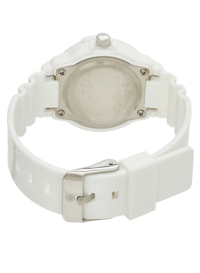 أسترو Astro Kids Quartz Movement Watch, Analog Display and Plastic Strap - A9820-PPWW, White