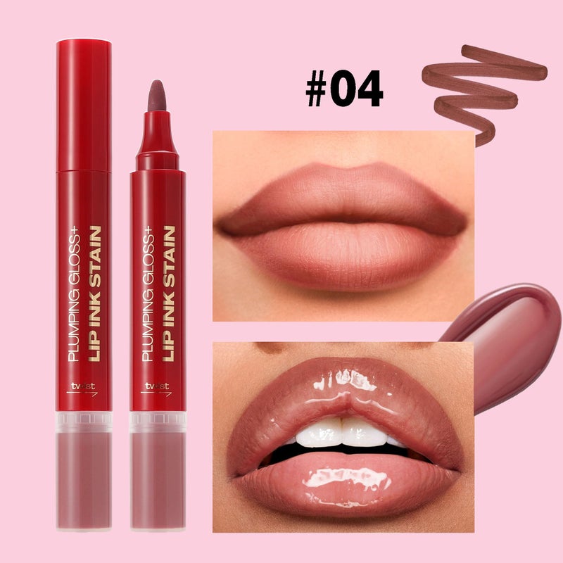 Skynest 3pcs Lip Stain with Precise Pen-Like Tip, Chisel Tip Marker Lipstain, Smooth Application, Satin Stained Finish, Matte Color Look, Transfer-Proof, All Day Wear Lip Color - Image 5