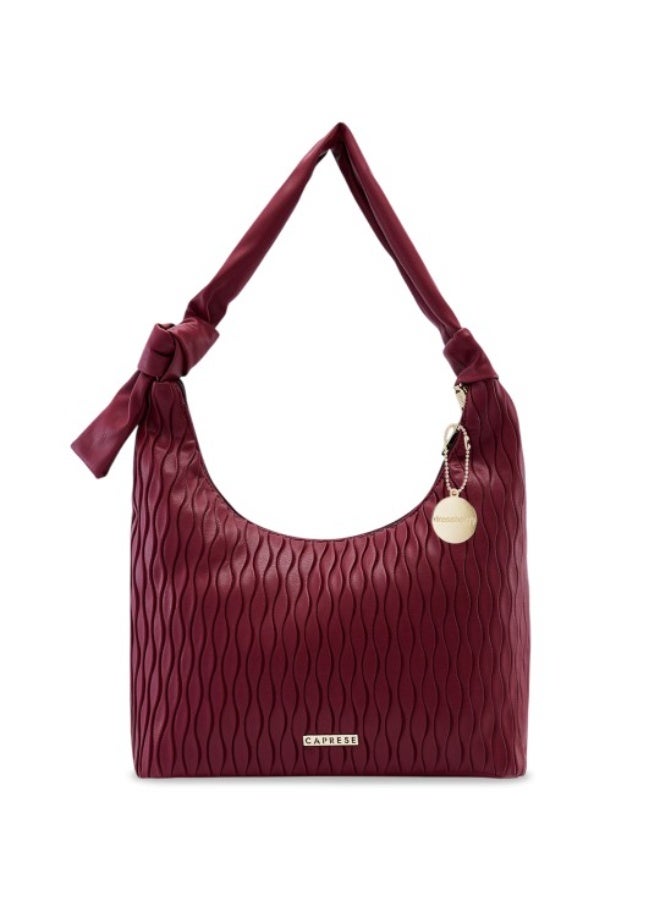 CAPRESE SHELBEE HOBO LARGE BURGUNDY - Image 5
