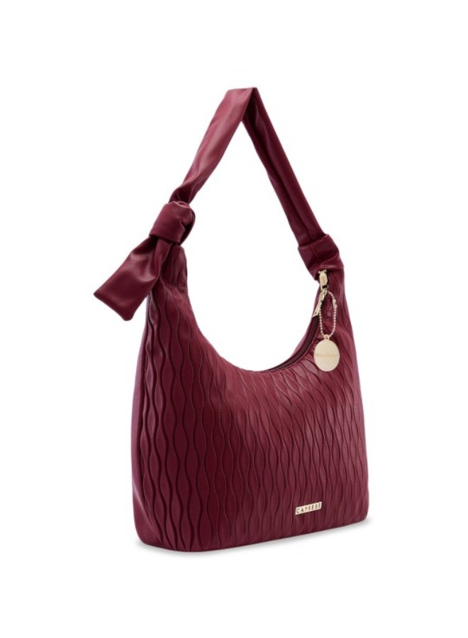 CAPRESE SHELBEE HOBO LARGE BURGUNDY - Image 1
