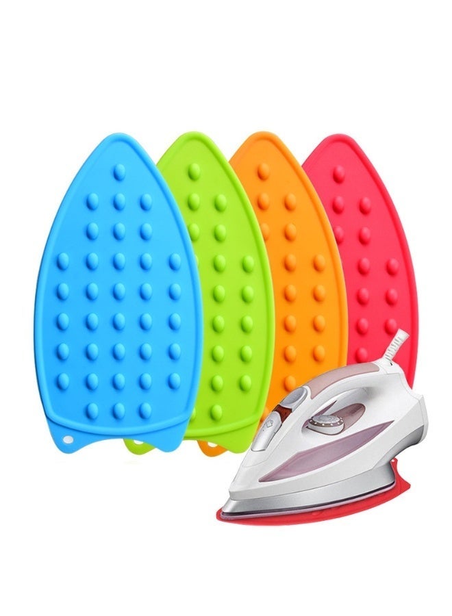 HOMESTAR 4-Pack Silicone Iron Rest Pad Set - Heat Resistant Mat for Ironing Board, Countertops & Table Protection (280°C), Multipurpose, Non-Slip & Easy Clean - Image 1