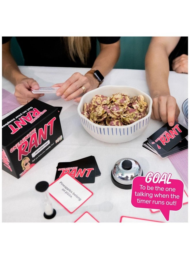 Spin Master Games, SolidRoots One Minute Rant- for People Who Love Controversy | Adult for Night | Party for Adults | Adult for 3-6 Players Ages 12+ - Image 4