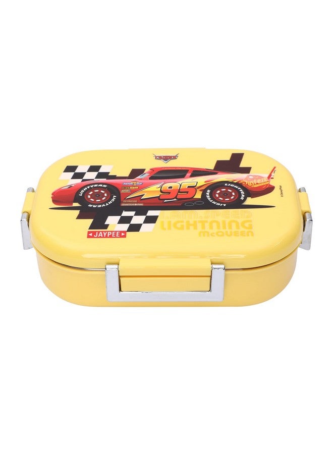 JAYPEE Stainless Steel Insulated Lunch Box Missteel Yellow, 500 ml, Suitable for School, Offices and picnics, - Image 1
