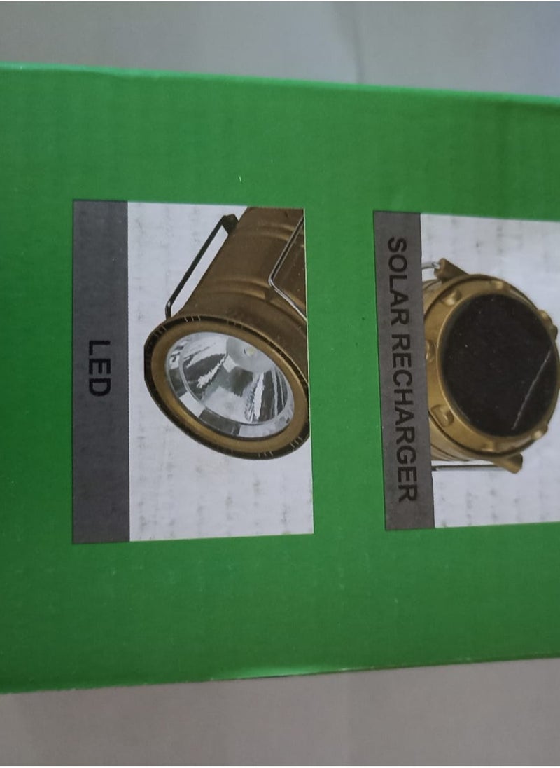 ماركة غير محددة كشاف باكت أخضر SH-5800T قابل لإعادة الشحن بقدرة 1 واط + 6 أضواء LED  - Image 4