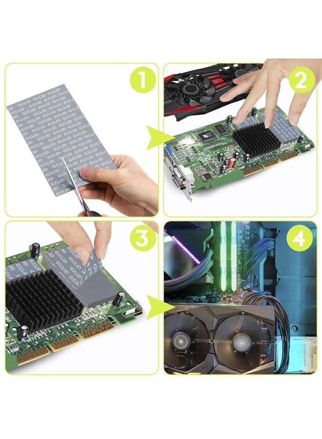 Gelid Solutions GP-Extreme Thermal Cushion 80 x 40 x 1.5 mm | Excellent Heat Conduction | Non Electric Conductor | Ideal Gap Filler | Very Easy Installation | Thermal Conductivity 12 W/MK. - Image 5
