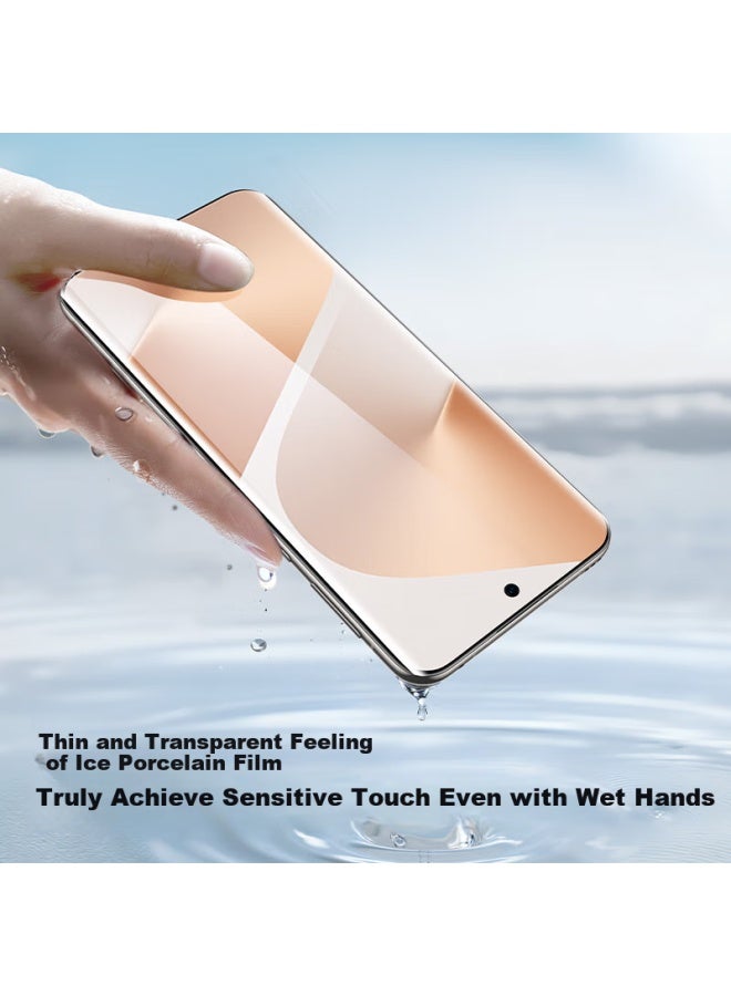 Smartdevil [2-Pack] Compatible With Huawei Pura80Pro Phone Film Pura80Pro+/Ultra Tempered Soft Film [Ice Porcelain Film Dust-Free Cabin] Full Screen Ultra Clear Fit Anti-Fingerprint - Image 4