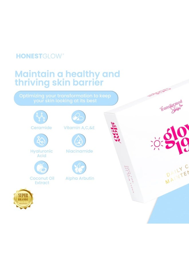 Transformed Skin Honest Glow Glow 190 Ceramide Daily Skincare Set With Moisturizing Gel, Sunscreen, Essence Toner And Glow Boosting Soap For Hydrated, Smooth, Radiant And Healthy Looking Skin - Image 3
