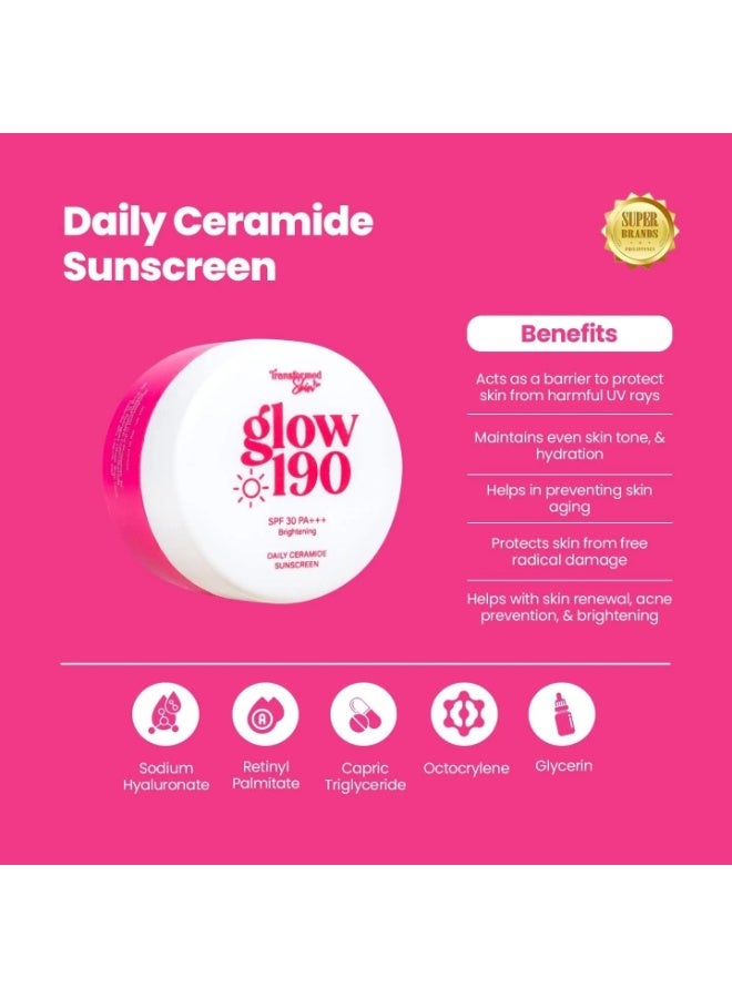 Transformed Skin Honest Glow Glow 190 Ceramide Daily Skincare Set With Moisturizing Gel, Sunscreen, Essence Toner And Glow Boosting Soap For Hydrated, Smooth, Radiant And Healthy Looking Skin - Image 5