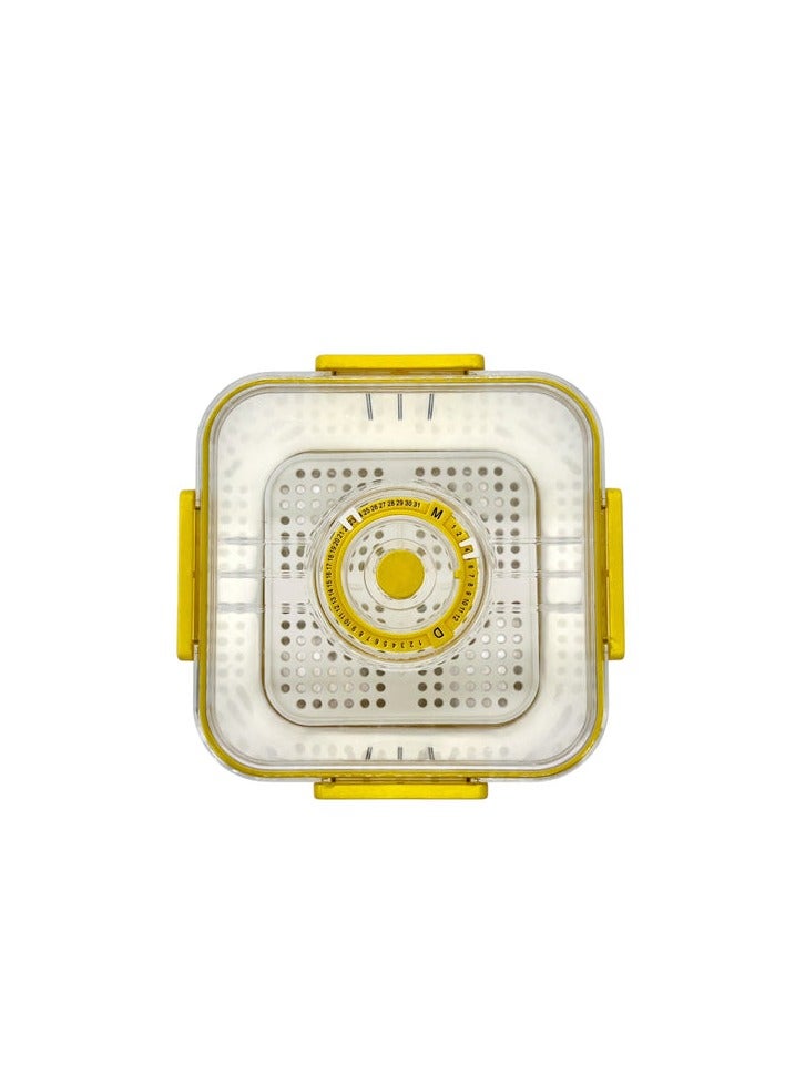 AKDC Super Quality Square Storage Box 1000ml, 14cm*14cm*10cm - Image 2