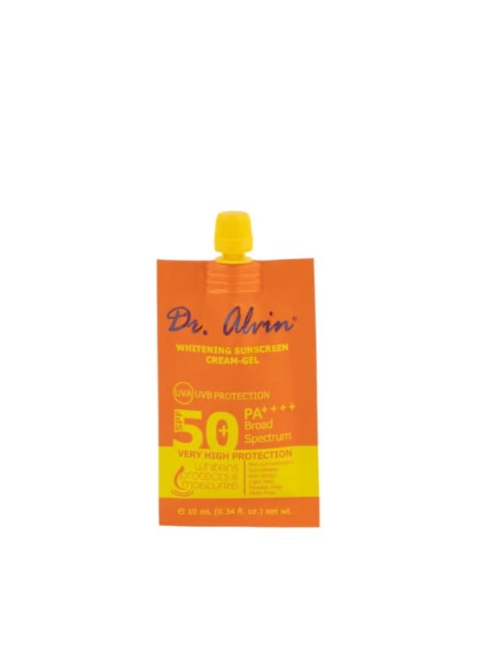 دي آر. ألفين كريم جل واقي من الشمس لتفتيح البشرة من دكتور ألفين®، عامل حماية من الشمس 50+، PA++++ - Image 1