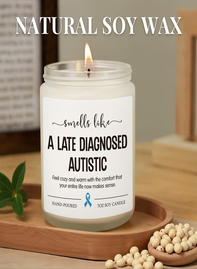 Hudiegify Gifts for Autistic Adults, Best Late Diagnosed Autism Gifts, Autistic Adult Must Haves, Autism Awareness Items for Teenagers Men Women, Neurodivergent Gift- Lavender Candle - Image 4