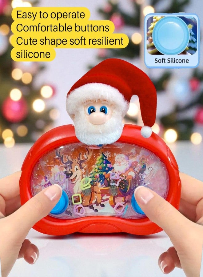 TERA13 Christmas Theme Handheld Water Ring Toss Game for Boys & Girls, Aqua Bubble Toy, Festive Return Gift for Christmas Party, Anxiety Toys, Travel Family Games Ideal Gift (Santa (1 Pcs)) - Image 5