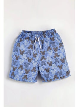 Gold Class Kidswear Circle Patterned Drawstring Lined Boys Swim Shorts  - Image 1