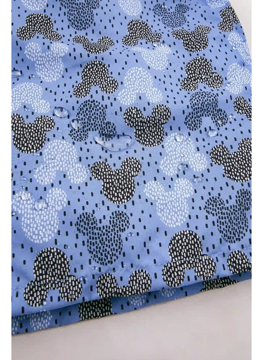 Gold Class Kidswear Circle Patterned Drawstring Lined Boys Swim Shorts  - Image 4