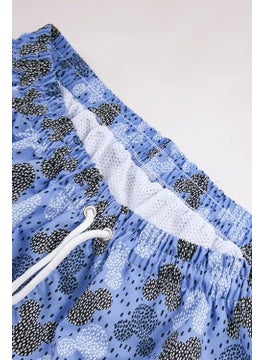 Gold Class Kidswear Circle Patterned Drawstring Lined Boys Swim Shorts  - Image 5