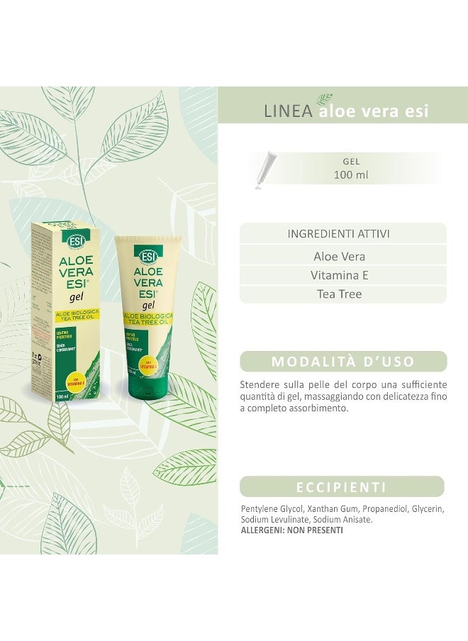 ESI Aloe Vera Gel With Tea Ball 100Ml  - Image 3