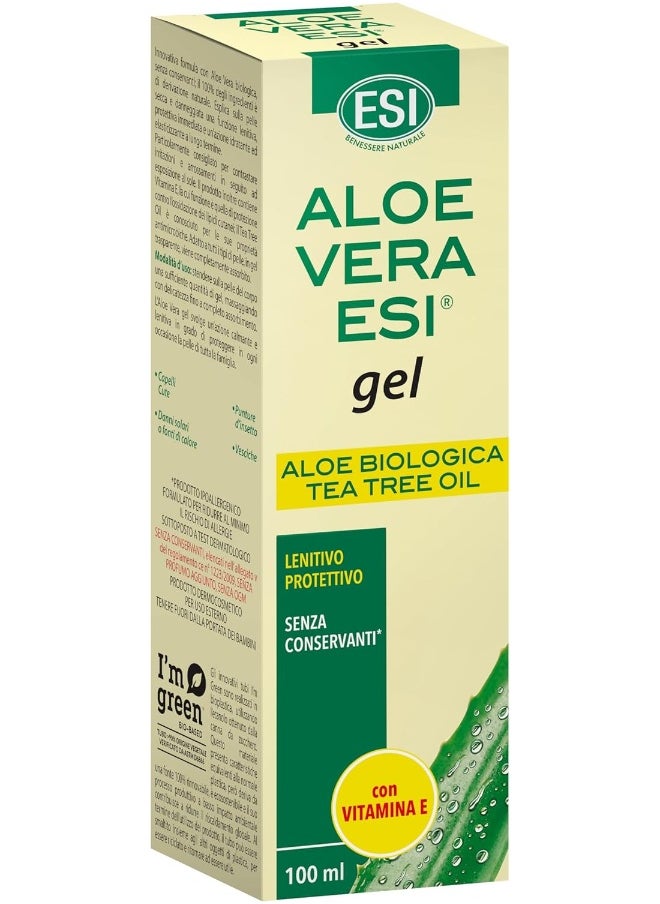 ESI Aloe Vera Gel With Tea Ball 100Ml  - Image 1