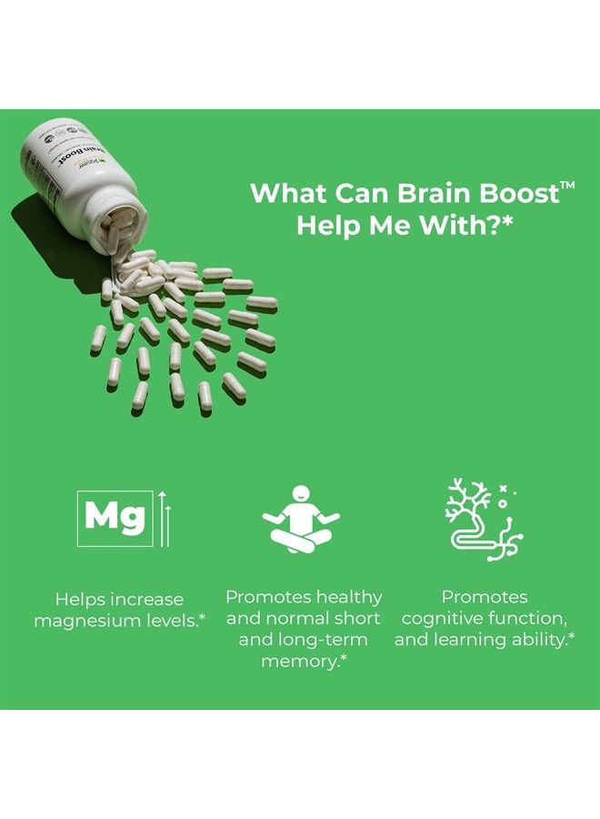 Jigsaw Health مكمل مغنيسيوم L-Threonate لتعزيز الدماغ، 90 كبسولة - Image 4