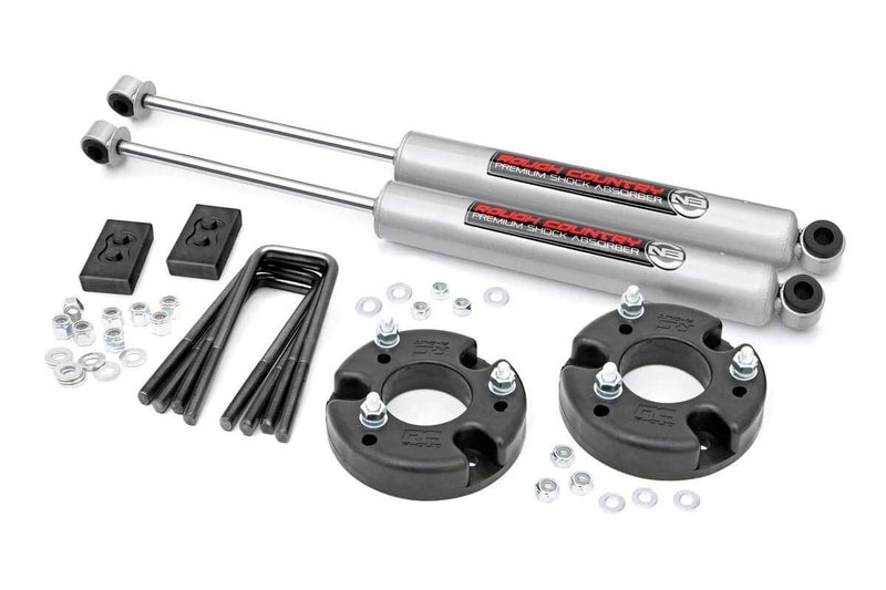 Rough Country 2" Leveling Lift Kit w/N3 Shocks for 2009-2020 Ford F-150-52230 - Image 1