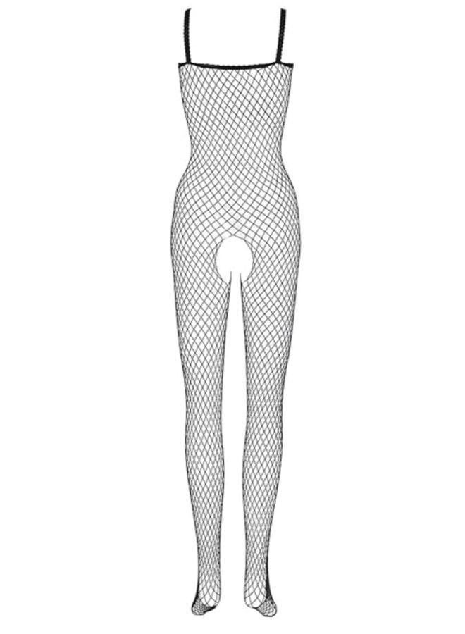 No brands Women's Fishnet Bodystocking Sling High Elasticity Stocking Bodysuit - Image 3