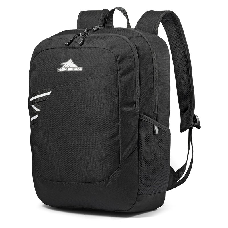 High Sierra Essential Backpack Laptop Bookbag for Travel Work or School Black One Size - Image 2