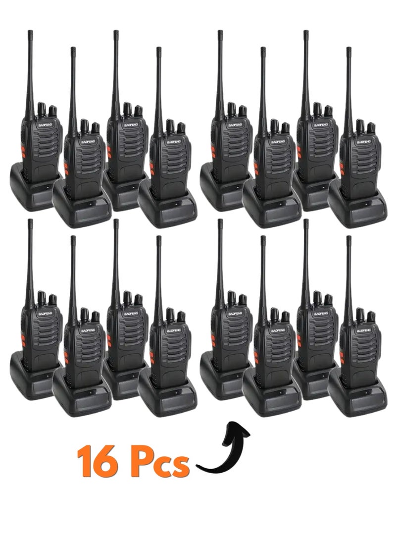Baofeng 16 Pcs Baofeng Bf-888s Outdoor Indoor Pmr446Mhz European Frequency Intercom Wireless Handheld Manufacturer Spot - Image 1