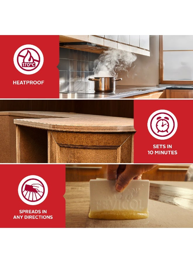 Fevicol Heatx - Fast Setting Heatproof Adhesive | Sets in 10minutes | Mix instantly | Water resistant | 650 ml - Image 3