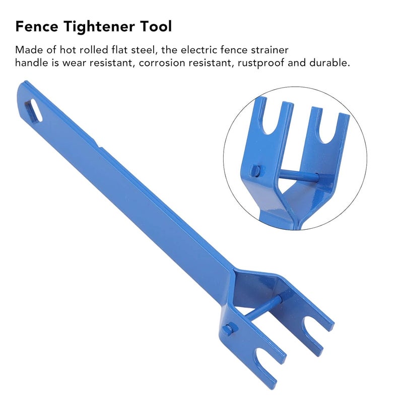 أداة شد سياج كهربائي MLD LFT14 2 بمقبض فولاذي لتربية المراعي - Image 4