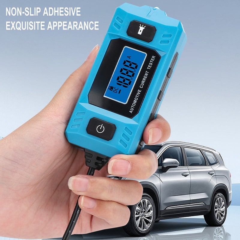 Automobile Current Tester with Backlight LCD Display LED Light Car Gauge for Current Detection - Image 5