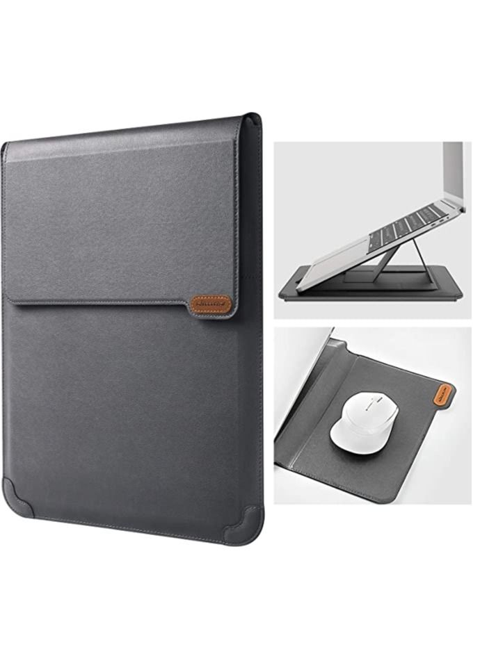 Nillkin 16.1 inch Laptop Sleeve Case Laptop Stand Adjustable, Computer Shock Resistant Bag with Mouse Pad for MacBook Pro 16"/15" 15.6" Dell Lenovo HP Asus Acer Samsung Chromebook Computer  - Image 1
