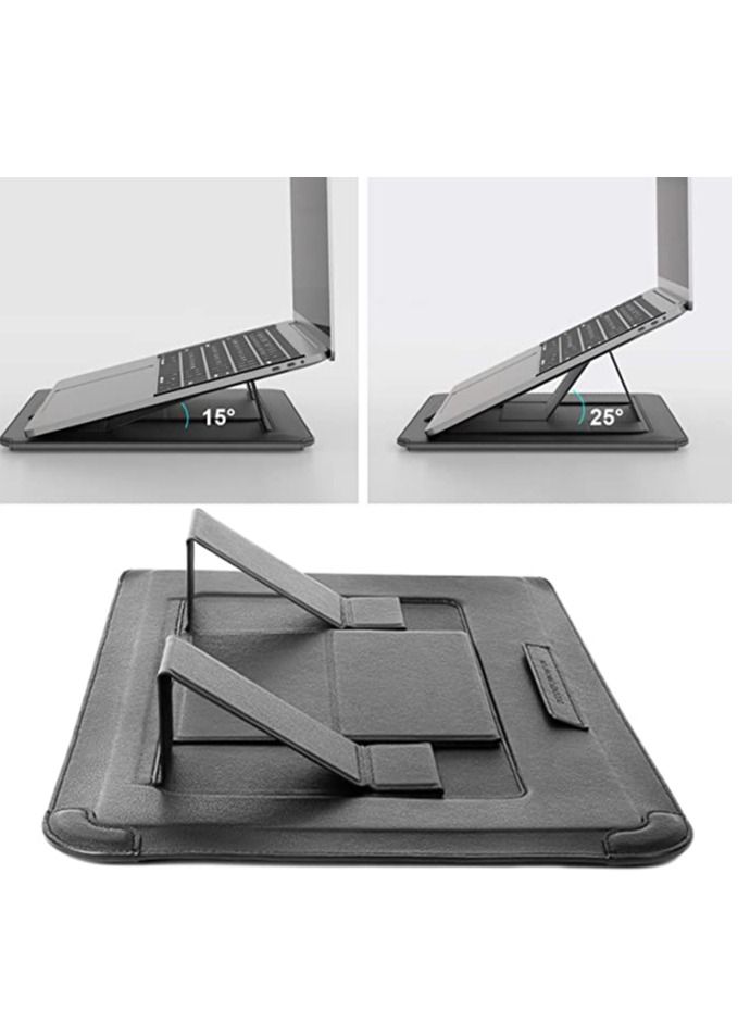 Nillkin 16.1 inch Laptop Sleeve Case Laptop Stand Adjustable, Computer Shock Resistant Bag with Mouse Pad for MacBook Pro 16"/15" 15.6" Dell Lenovo HP Asus Acer Samsung Chromebook Computer  - Image 4