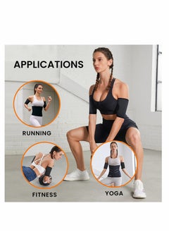 KASTWAVE 1 Pair Thigh Trimmers For Women Sauna Sweat Bands Thigh Shaper Adjustable Sauna Waist Trainer For Leg  - Image 5