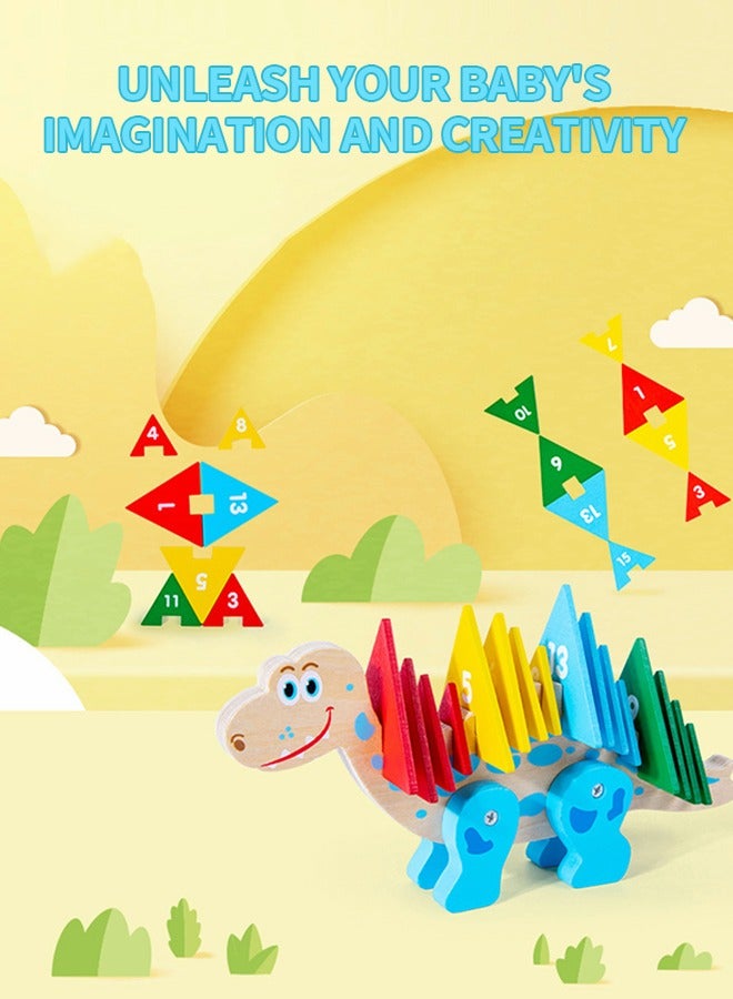 GROIC Find The Row Puzzles, Dinosaur Educational Toys, Early Childhood Education Toys, Find Regular Games, Math Thinking Toys, Color Number Cognition - Image 4