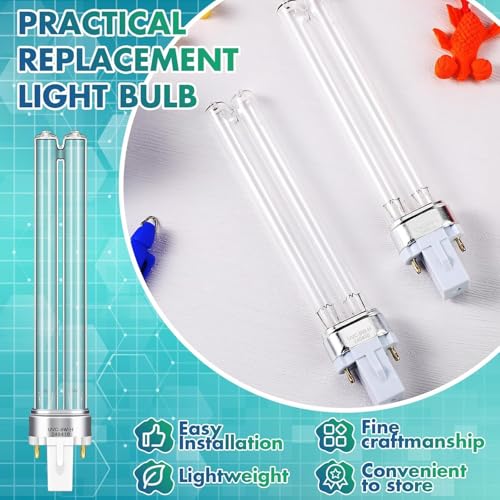 VAYINATO® 9Watts UV Replacement Lamp for Aquarium Canister & Pond Filter – Removes Water Cloudiness, Algae Control & Water Sterilization | Easy Installation - Image 5