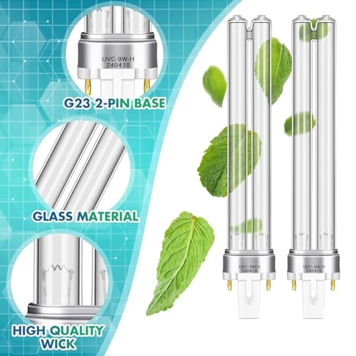 VAYINATO® 9Watts UV Replacement Lamp for Aquarium Canister & Pond Filter – Removes Water Cloudiness, Algae Control & Water Sterilization | Easy Installation - Image 3