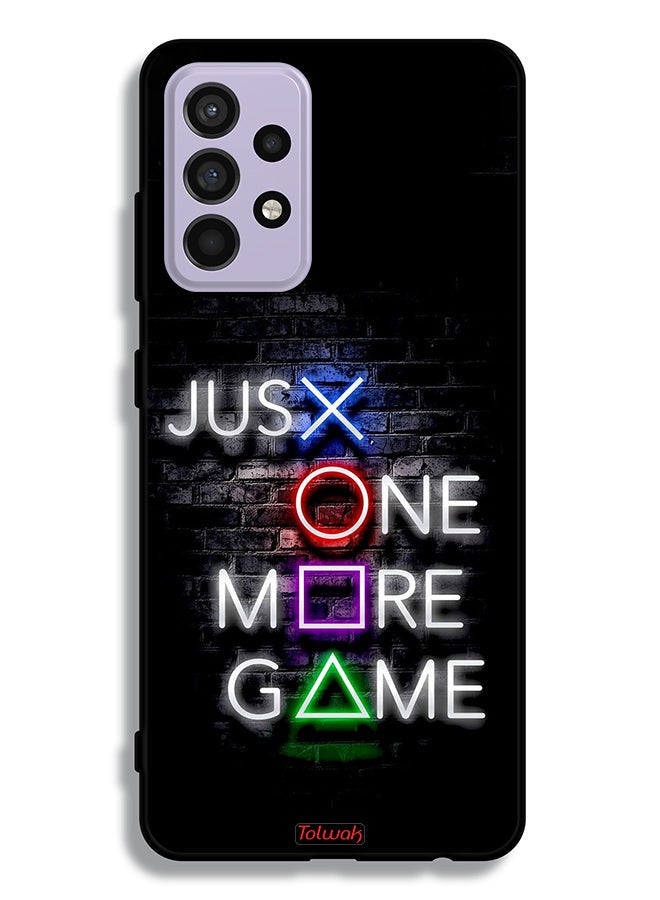 Tolwak Samsung Galaxy A52 4G Protective Case Cover Just One More Game - Image 1