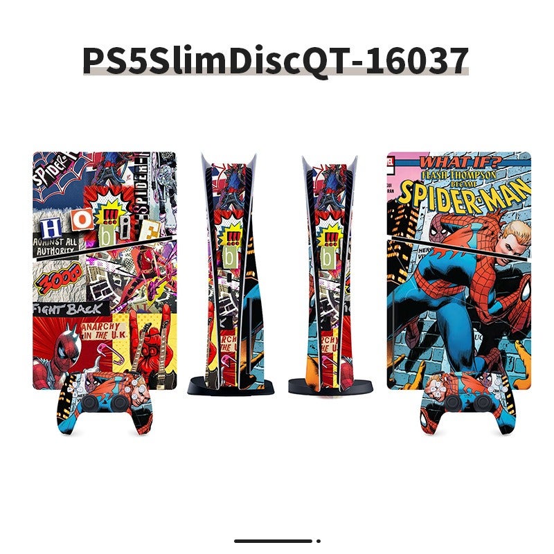 PS5 Stickers Spider-Man Series 2 European American Style Anime Colorful Stickers
