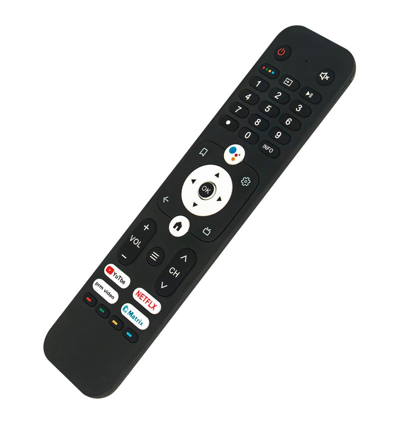 Vinabty HTR-U31 Replace Voice Remote Control fit for Haier LED 4K Android TV H32K66G H75P7UX H65P7UX H55P7UX H50P7UX H43P7UX H43K800UX H43K800FX H32K800X C32K6G H32K66GH H65K66UG H55K66UG H50K66UG H43K66UG - Image 2
