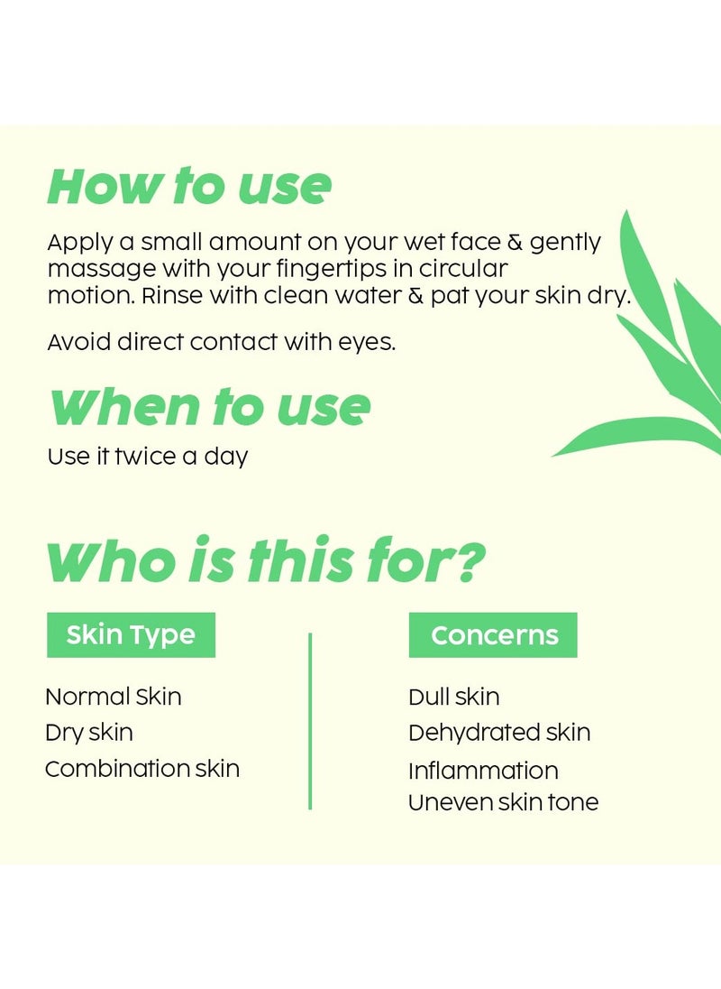PLIX THE PLANT FIX Vitamin C Juicy Face Wash (100 ml) Cleanser For Skin Brightening, With Pro Vitamin B5 For Moisturization & Alpha Lipoic Acid For Glowing Skin  - Image 5