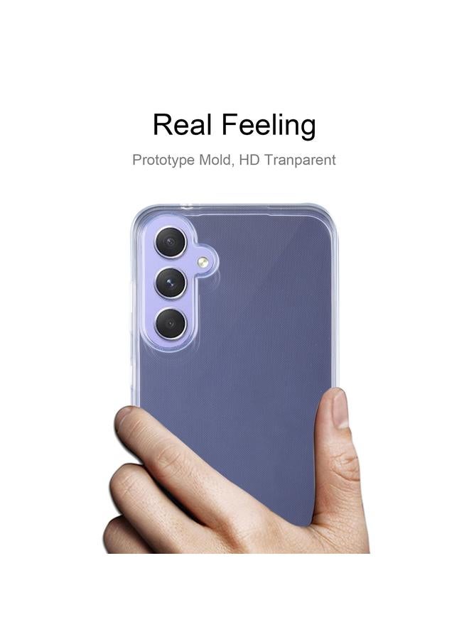 S-TOP Case For Samsung Galaxy S23 FE 5G Ultra-thin Transparent TPU Phone Case - Image 3