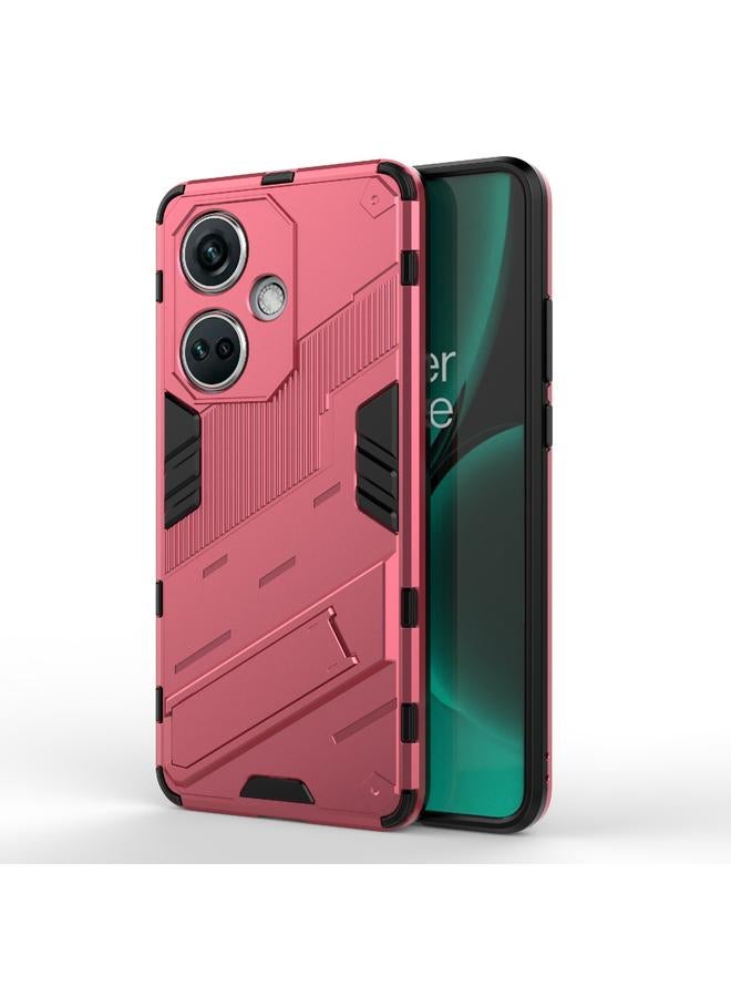S-TOP Case For OnePlus Nord CE3 5G Global Punk Armor 2 in 1 PC + TPU Phone Case with Holder - Image 1