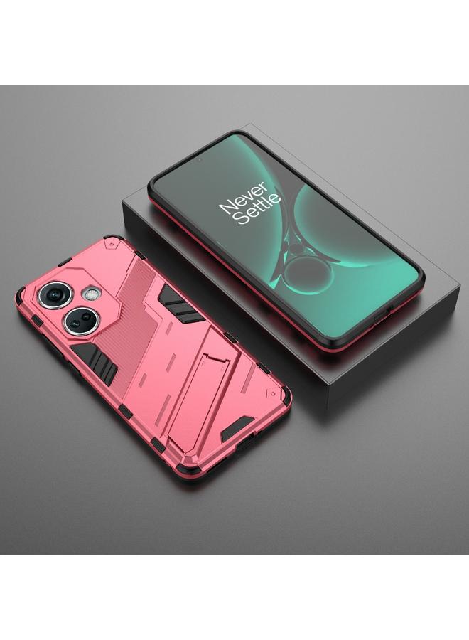 S-TOP Case For OnePlus Nord CE3 5G Global Punk Armor 2 in 1 PC + TPU Phone Case with Holder - Image 5