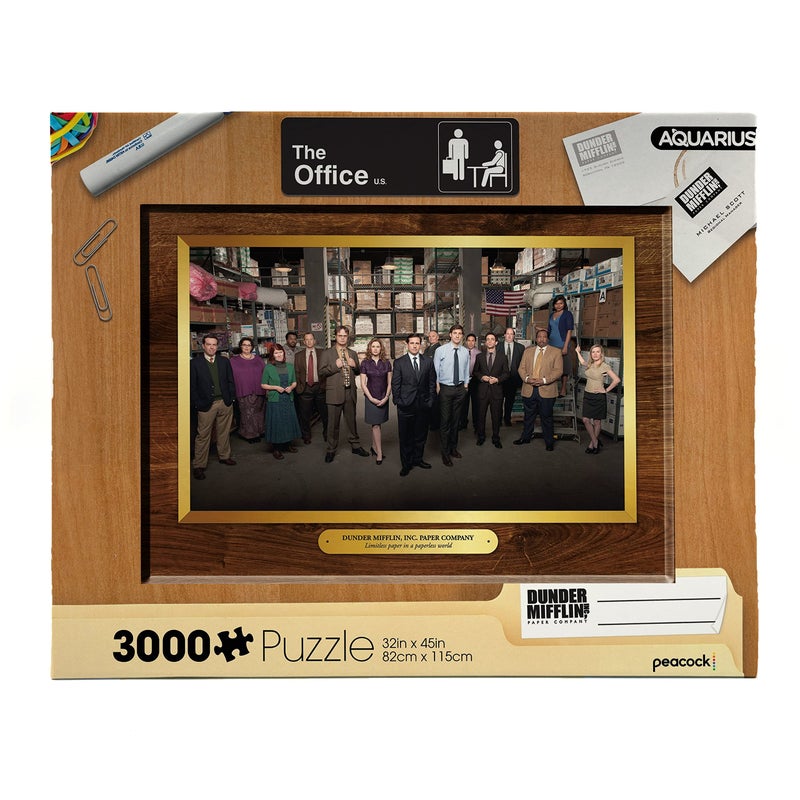 Aquarius The Office Puzzle 3000 Piece Jigsaw Puzzle Officially Licensed Merchandise Collectibles Glare Free Precision Fit Virtually No Puzzle Dust 32 x 45 Inches 68524 - Image 3