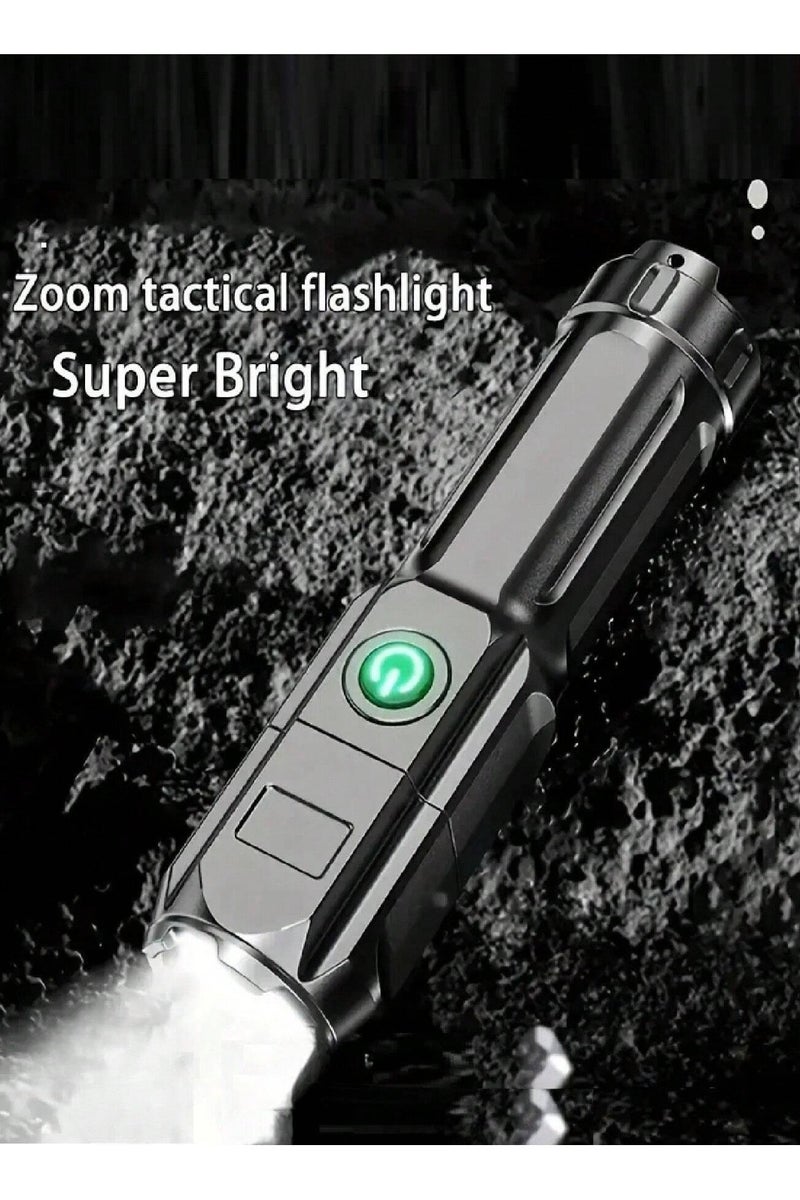 Flashlight | Rechargeable flashlight | Waterproof light | Outdoor gear | Camping light | Emergency torch | USB light | Multi-function flashlight | LED torch | Night work light - Image 4