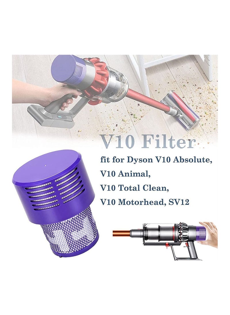 Y&D - Replacement Filters, SYOSI V10 Filters for Dyson Cyclone Series, Replace Part No. 969082-01, 3 Pack and 1 Clean Brush - Image 1
