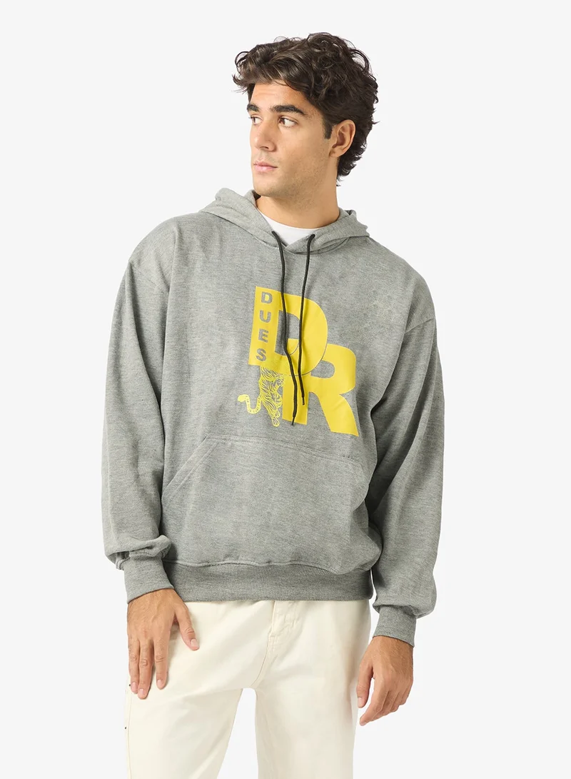 Seventy Five Graphic Print Hoodie